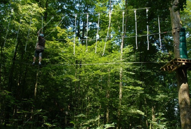 Le Chêne Perché Parcours aventure